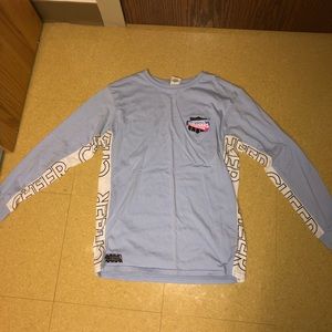 NCA baby blue longsleeve